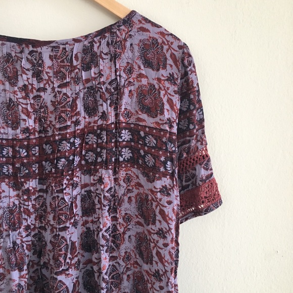 Urban Outfitters Ecote Pintuck Frock Dress Size L - Picture 5 of 6